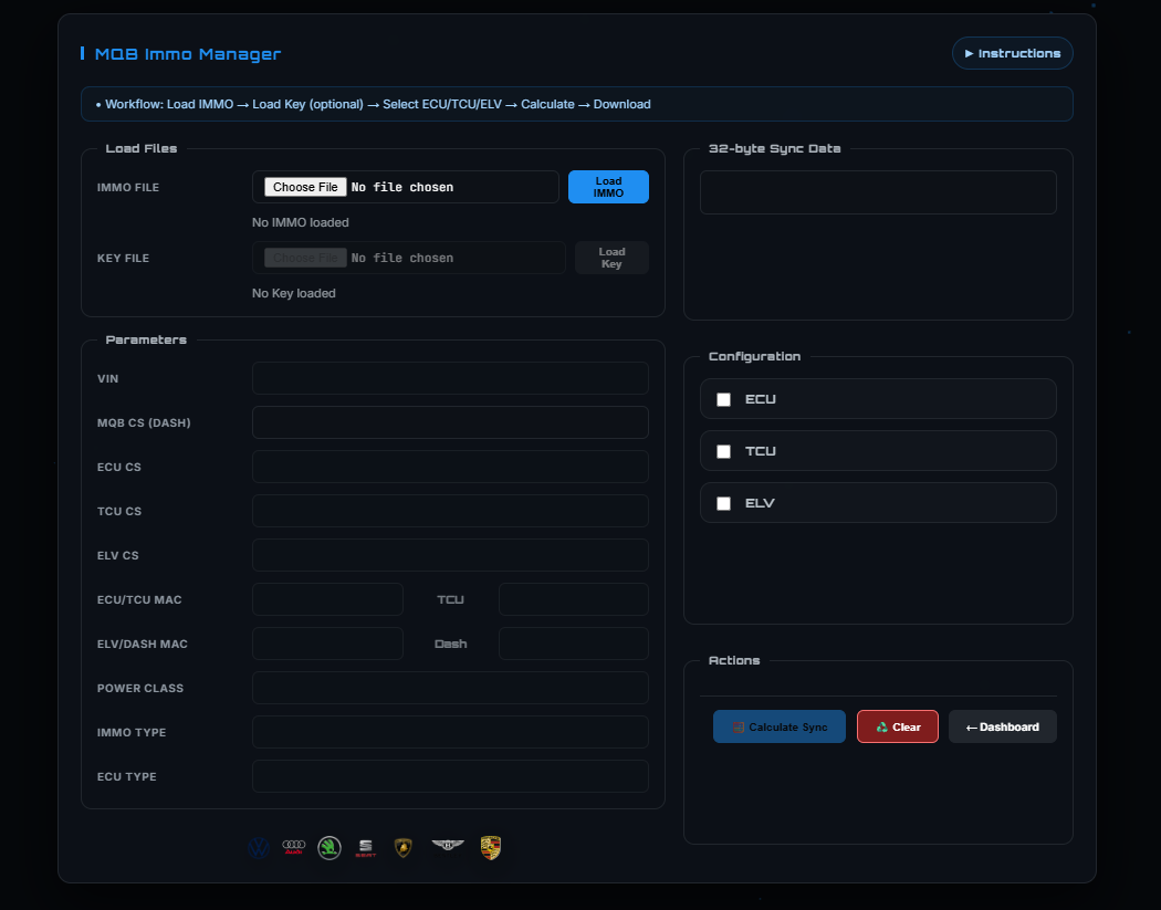 VAG MQB Platform Sync
